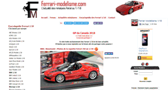 Desktop Screenshot of ferrari-modelisme.com