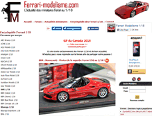 Tablet Screenshot of ferrari-modelisme.com